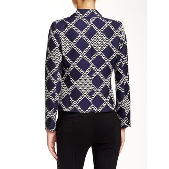 NWT TRINA TURK Minty 2 Geometric Jacket 12 - Picture 8 of 13